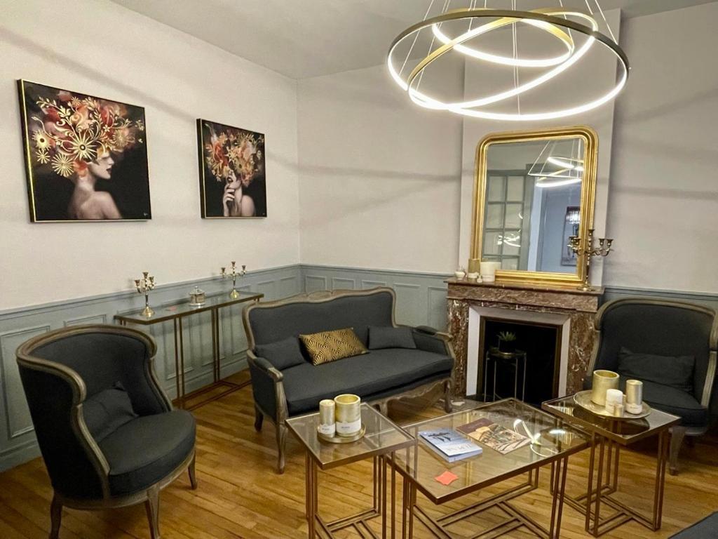 Suites Mana - La Perle Des Isles , Superbe Maison Art Deco Avec Balneotherapie Rethel Zewnętrze zdjęcie
